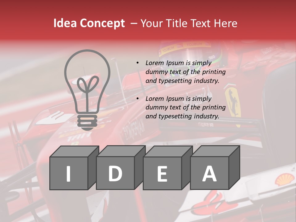 Massa Circuit Action PowerPoint Template