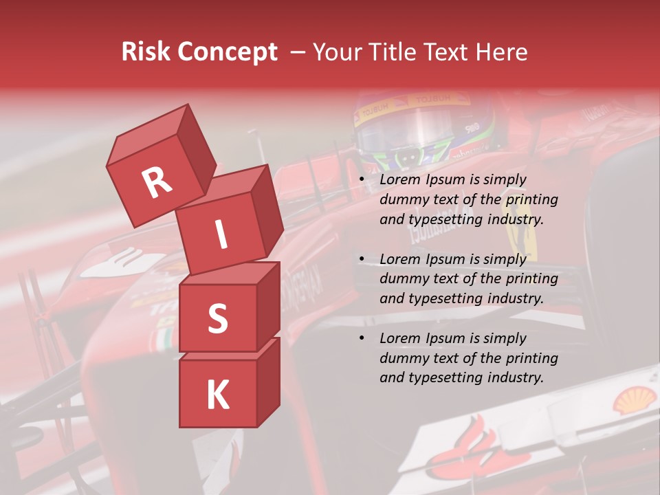 Massa Circuit Action PowerPoint Template