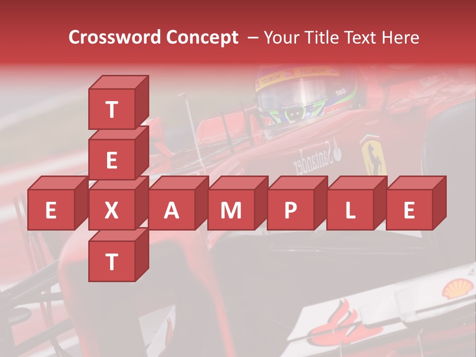 Massa Circuit Action PowerPoint Template