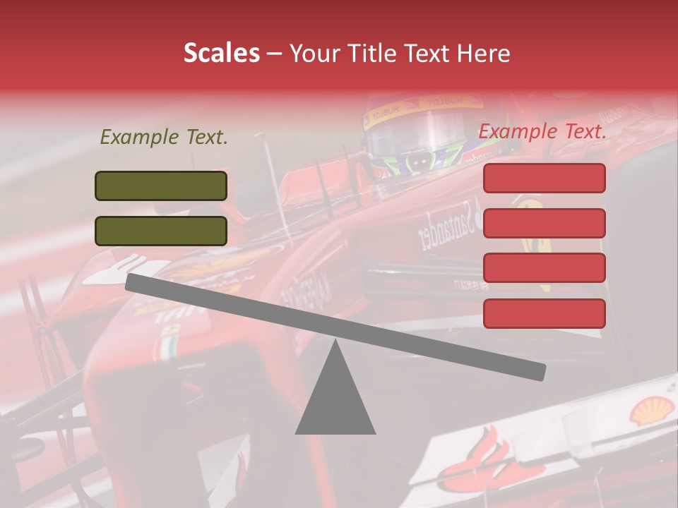 Massa Circuit Action PowerPoint Template