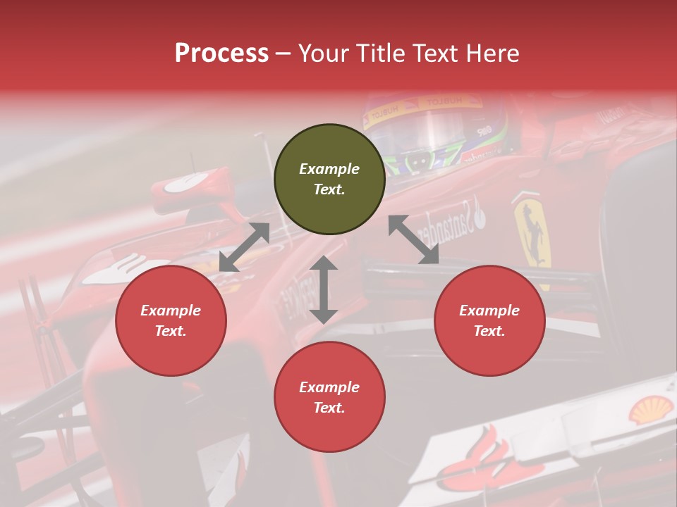 Massa Circuit Action PowerPoint Template