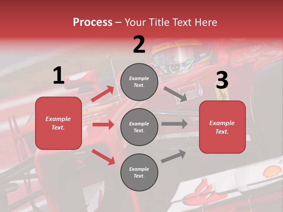 Massa Circuit Action PowerPoint Template