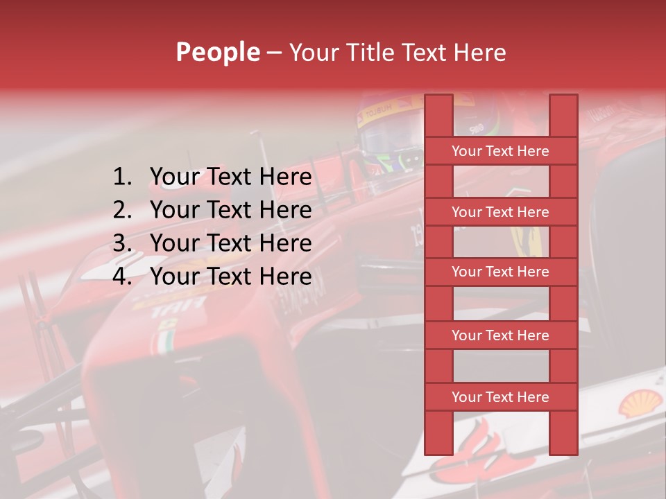 Massa Circuit Action PowerPoint Template