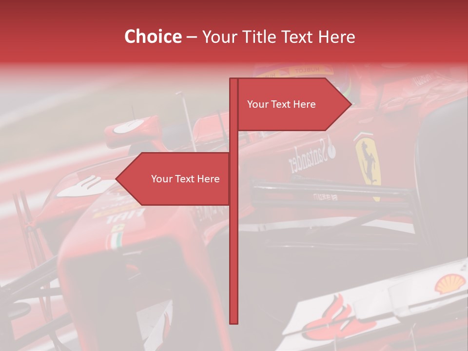 Massa Circuit Action PowerPoint Template