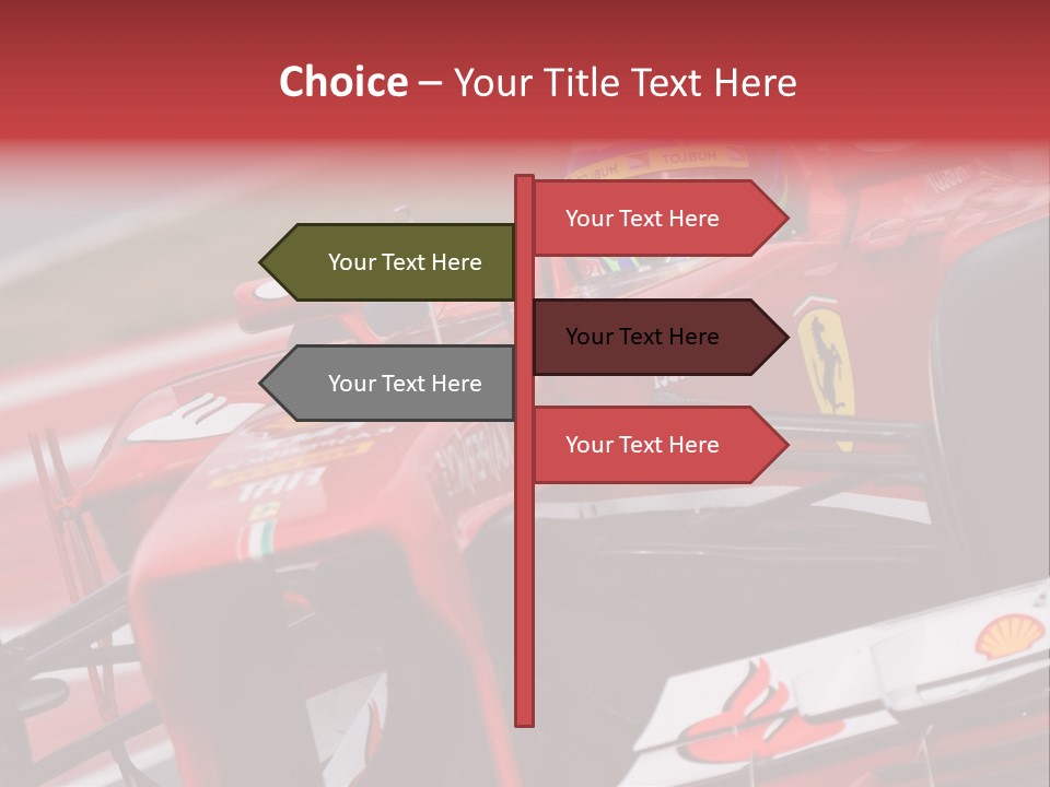Massa Circuit Action PowerPoint Template