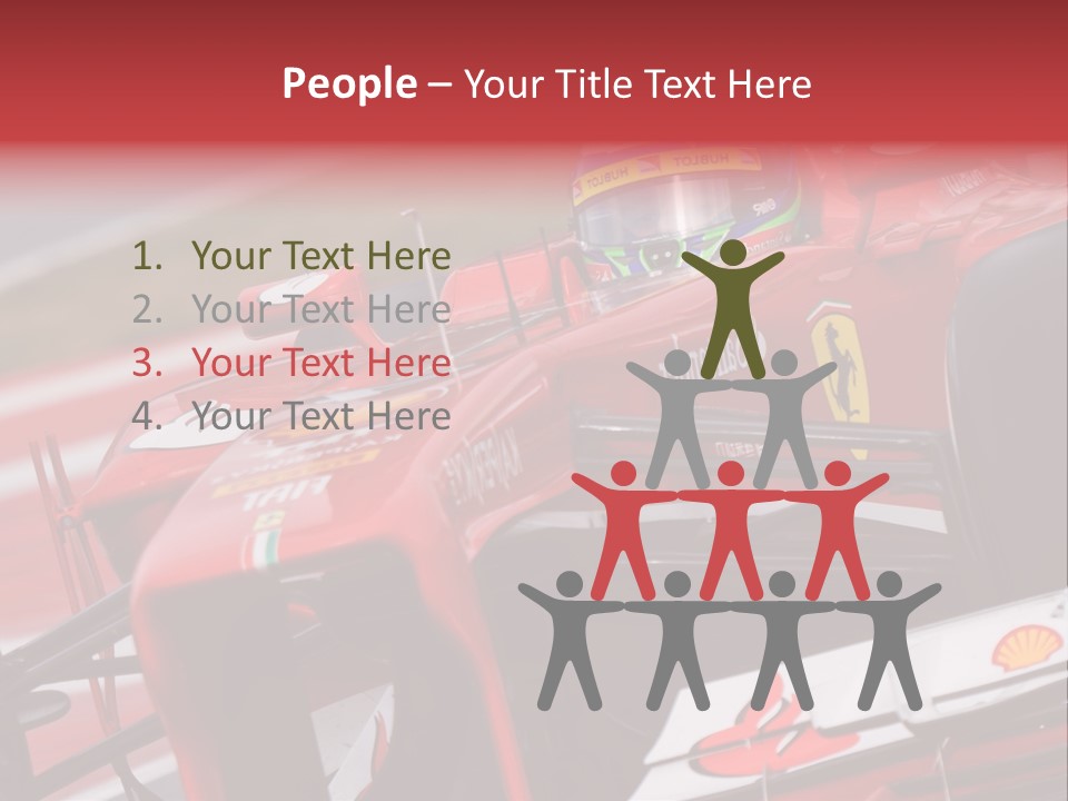 Massa Circuit Action PowerPoint Template