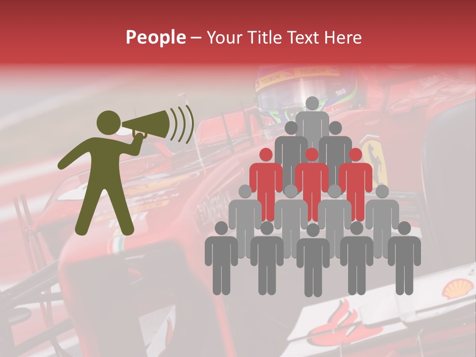 Massa Circuit Action PowerPoint Template