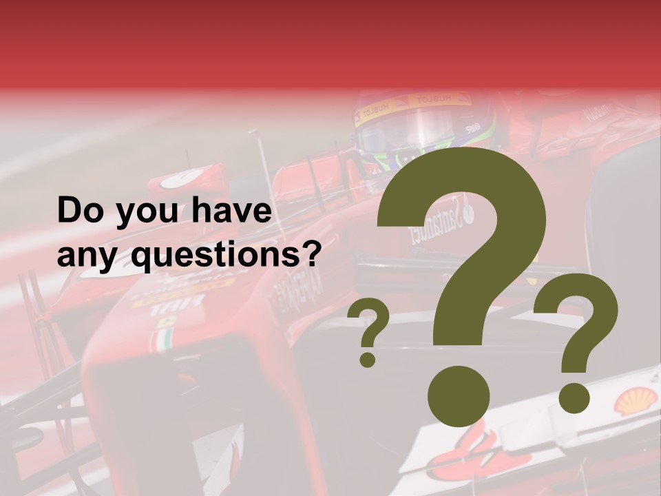 Massa Circuit Action PowerPoint Template