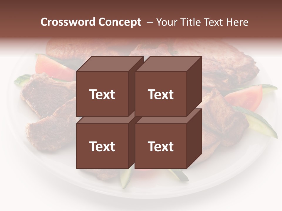 Meditation Reflection Water PowerPoint Template