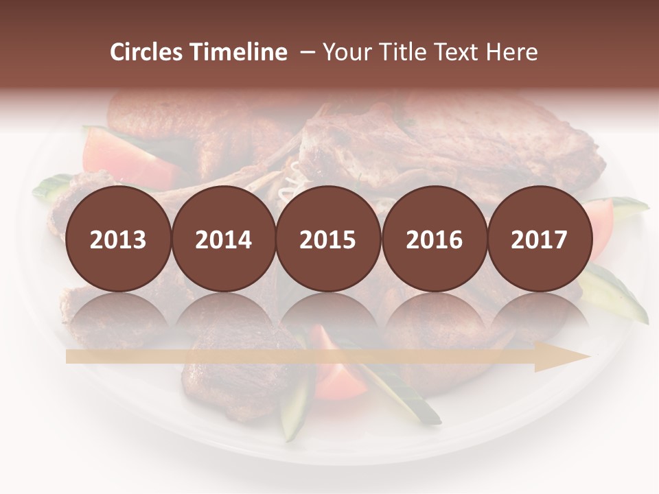 Meditation Reflection Water PowerPoint Template