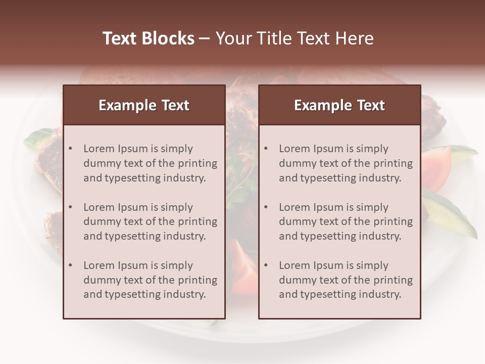 Meditation Reflection Water PowerPoint Template