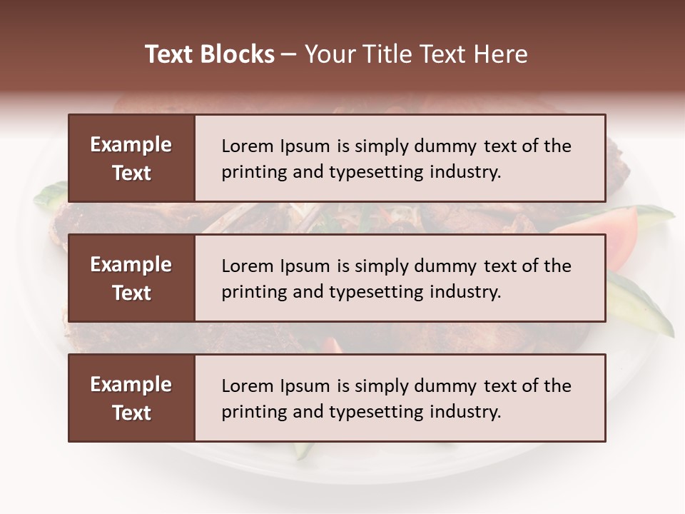 Meditation Reflection Water PowerPoint Template