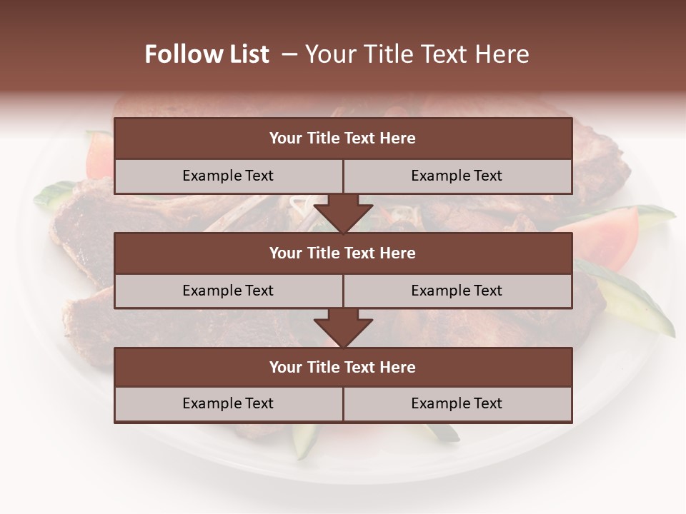 Meditation Reflection Water PowerPoint Template