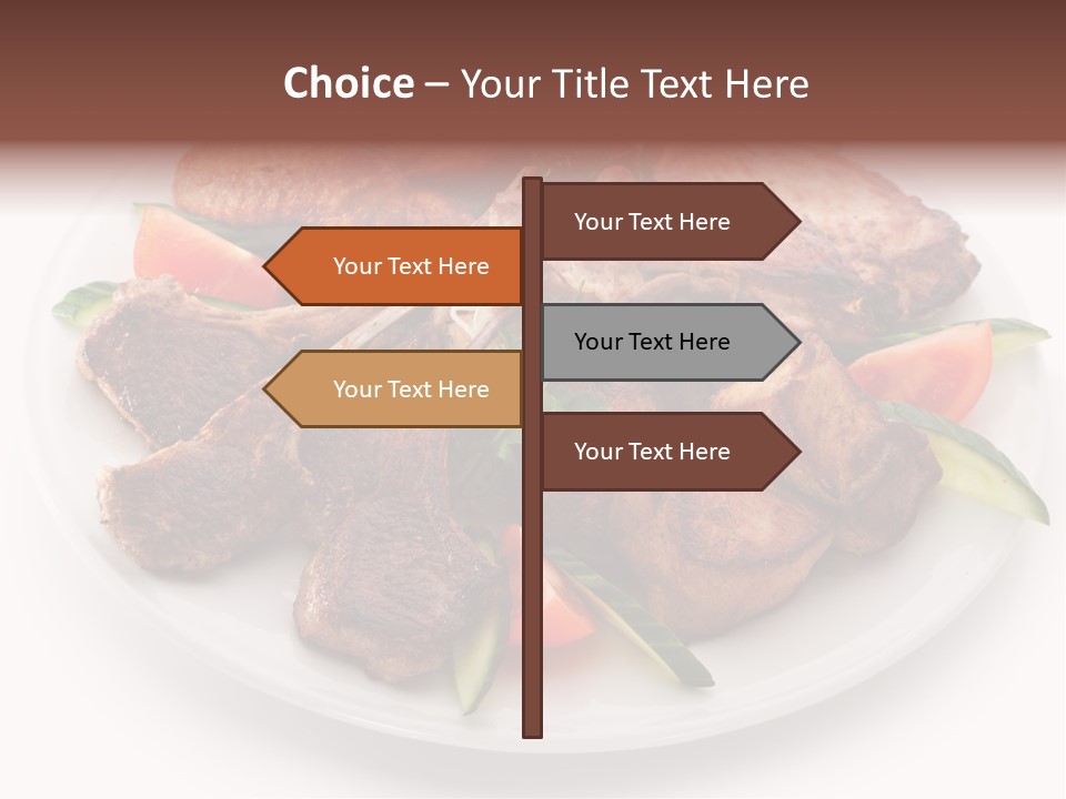 Meditation Reflection Water PowerPoint Template