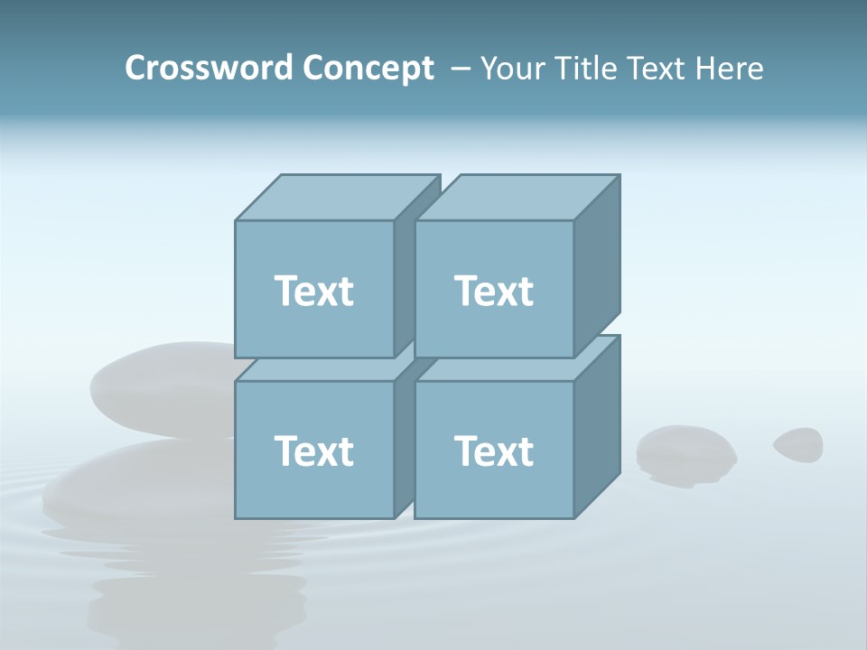 Meditation Reflection Water PowerPoint Template