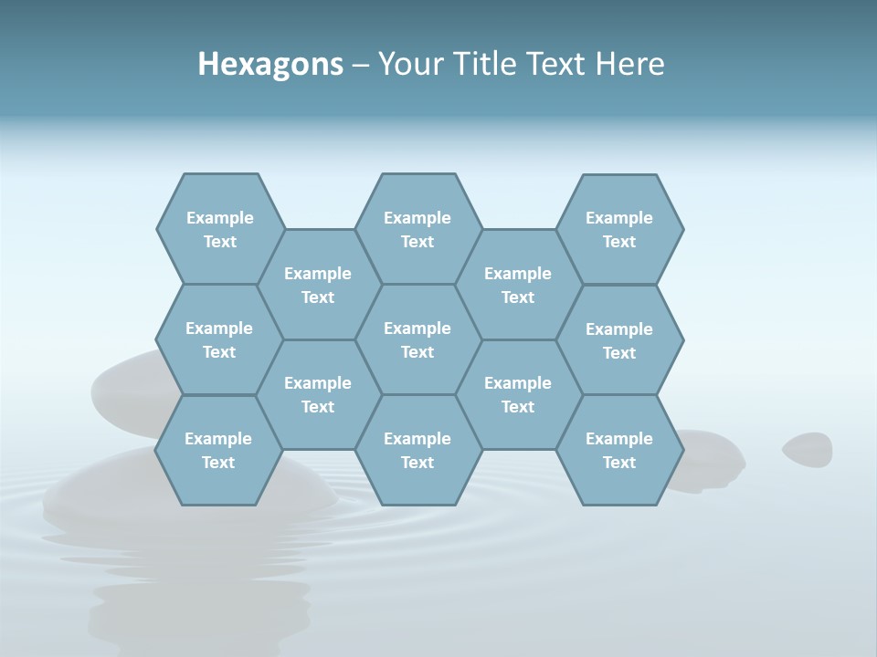 Meditation Reflection Water PowerPoint Template