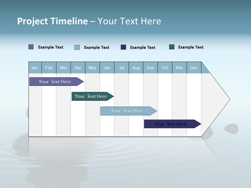 Meditation Reflection Water PowerPoint Template
