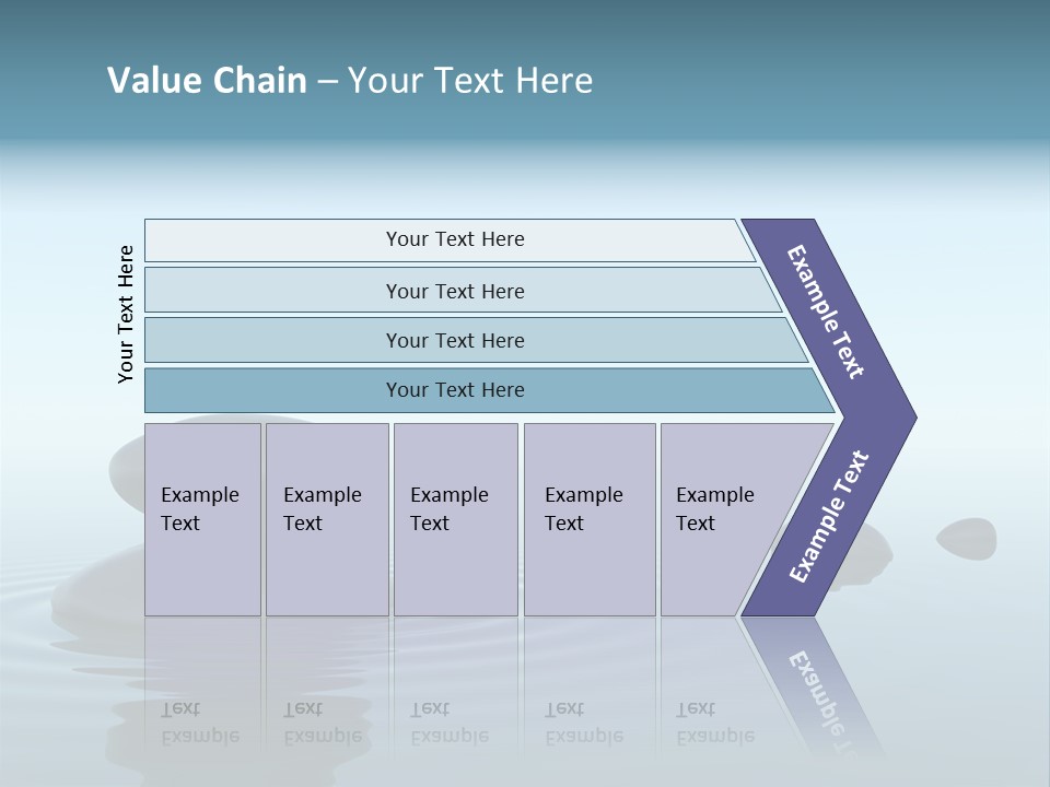 Meditation Reflection Water PowerPoint Template