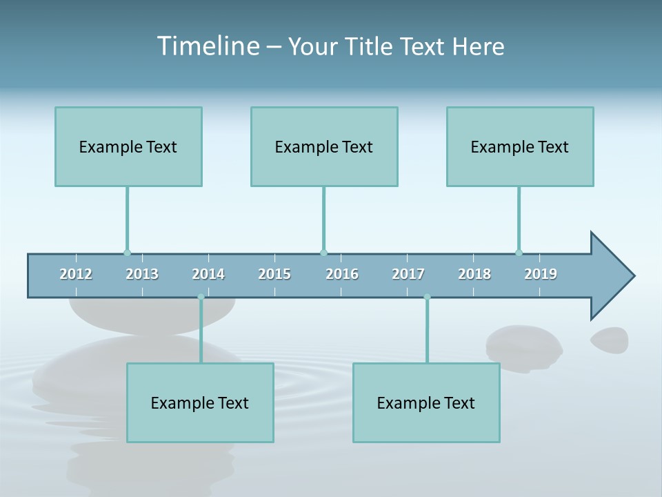 Meditation Reflection Water PowerPoint Template