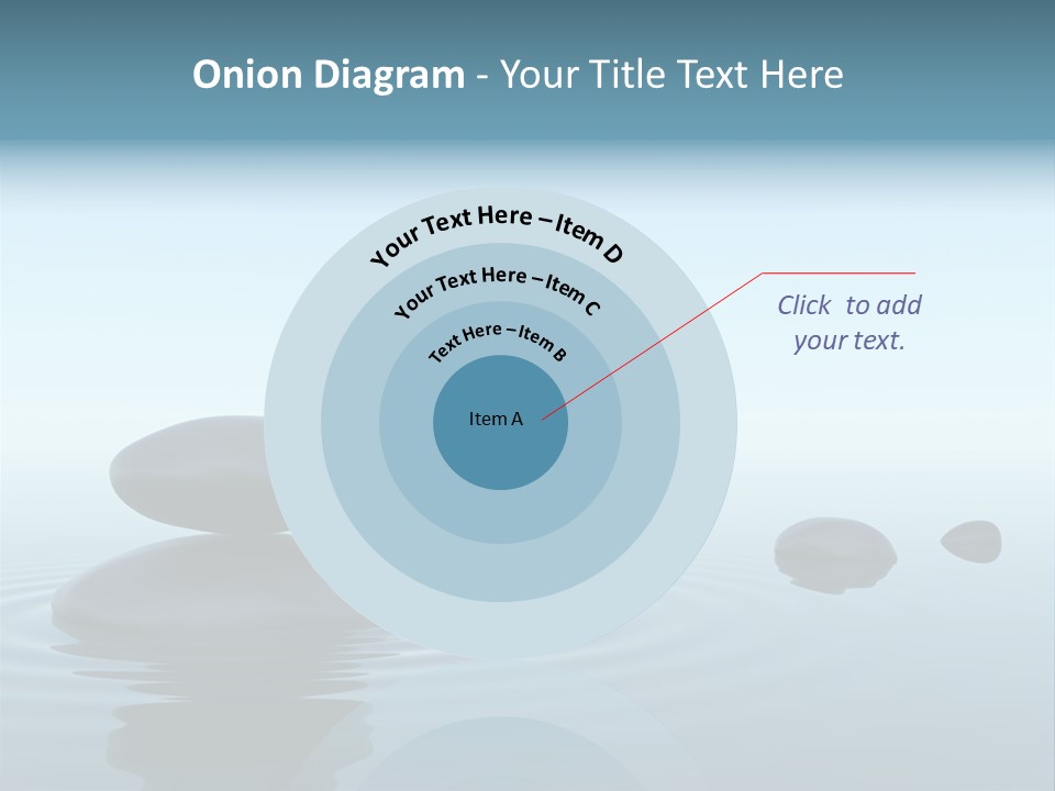 Meditation Reflection Water PowerPoint Template