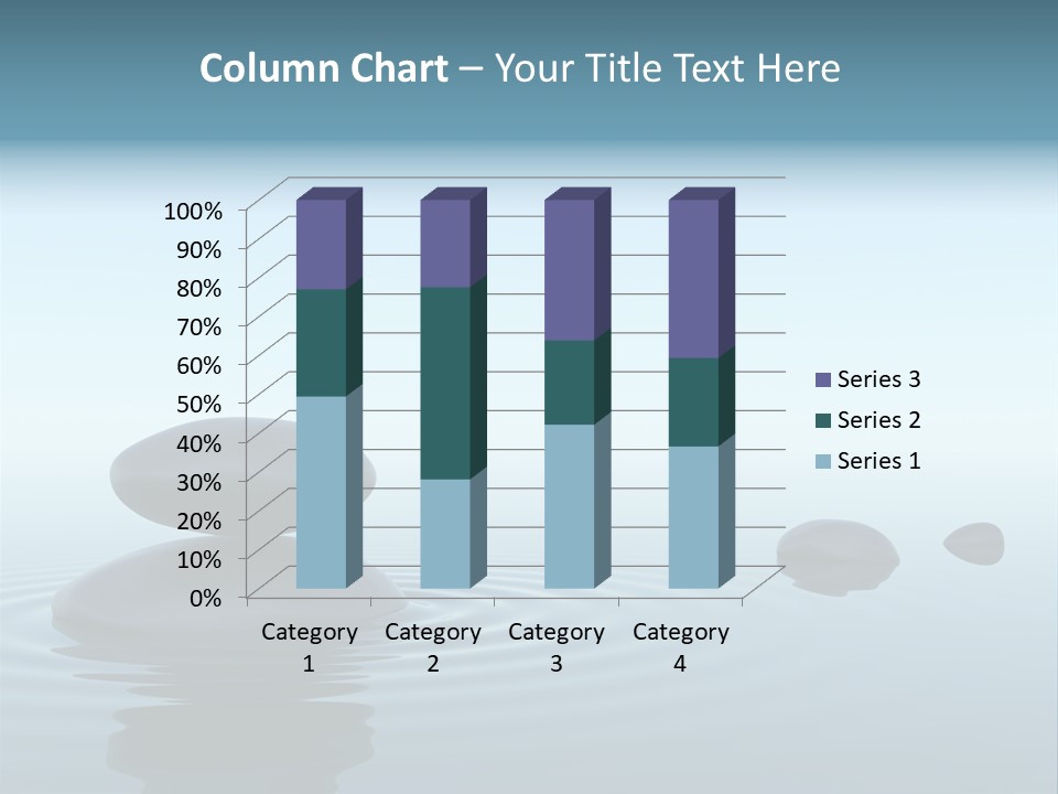 Meditation Reflection Water PowerPoint Template