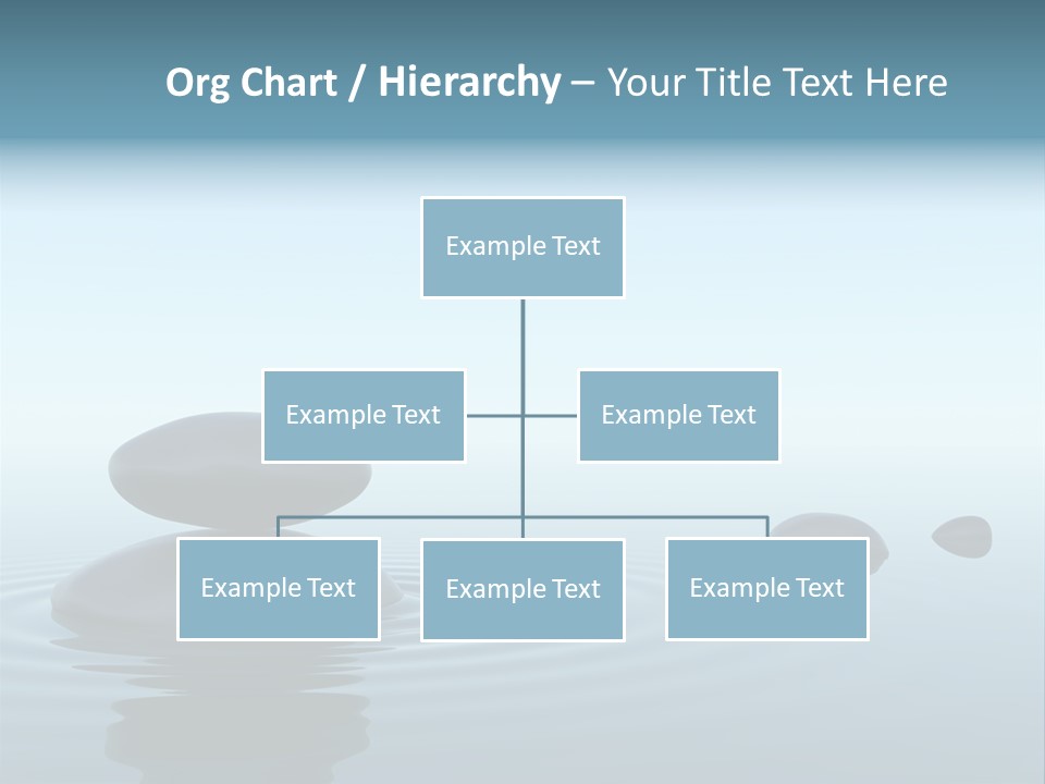 Meditation Reflection Water PowerPoint Template