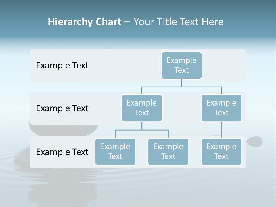 Meditation Reflection Water PowerPoint Template