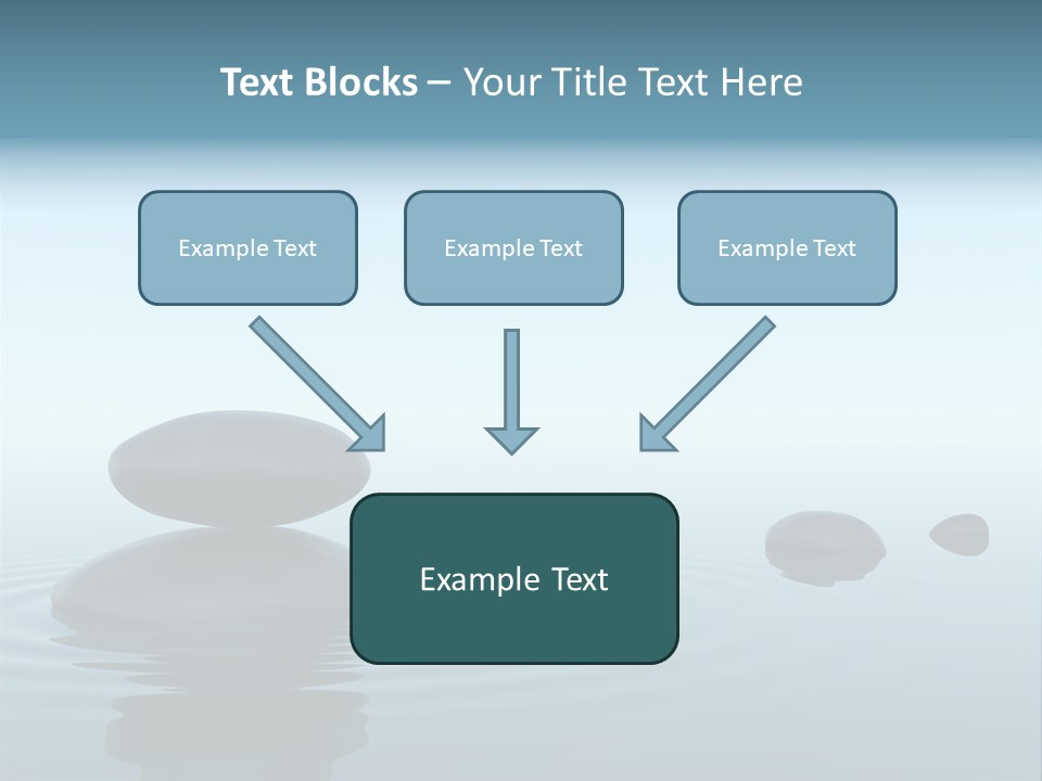 Meditation Reflection Water PowerPoint Template