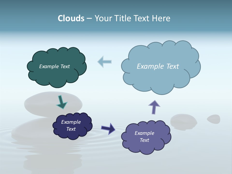 Meditation Reflection Water PowerPoint Template