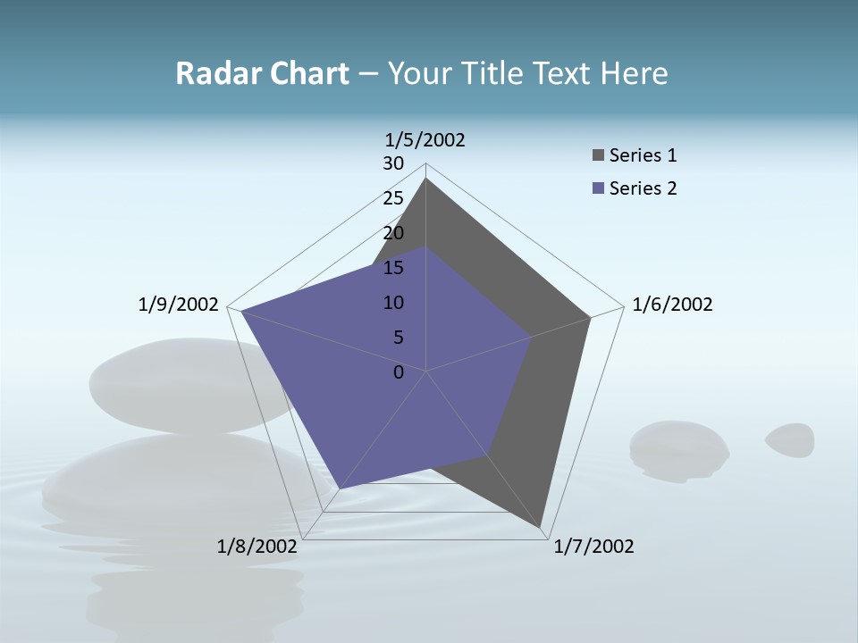 Meditation Reflection Water PowerPoint Template