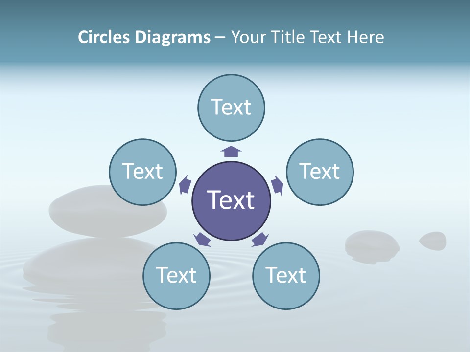 Meditation Reflection Water PowerPoint Template