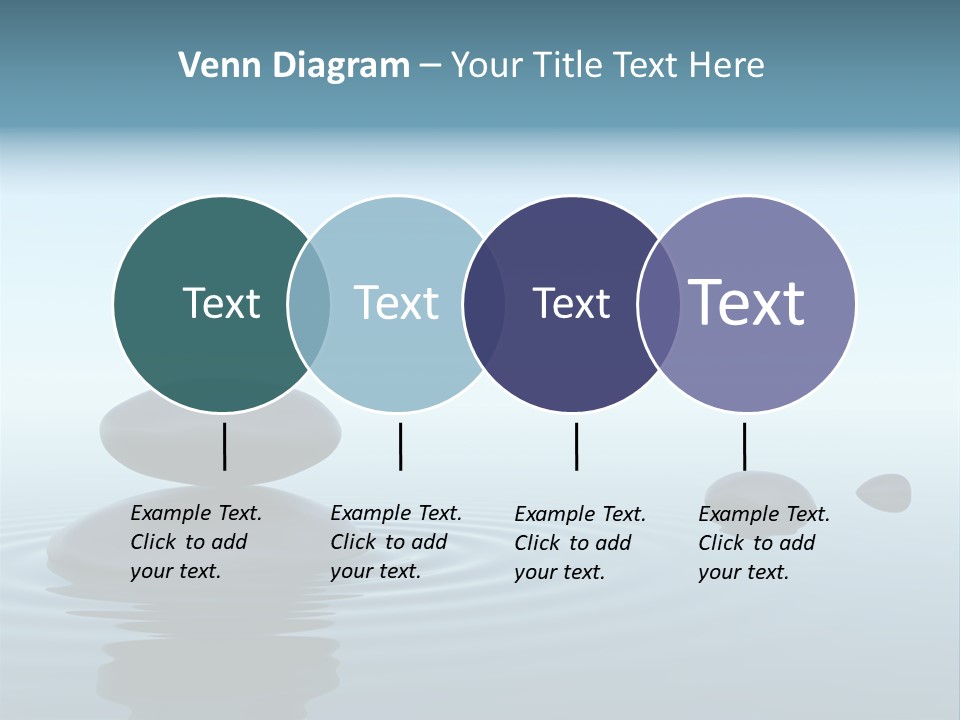 Meditation Reflection Water PowerPoint Template