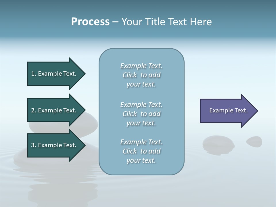 Meditation Reflection Water PowerPoint Template