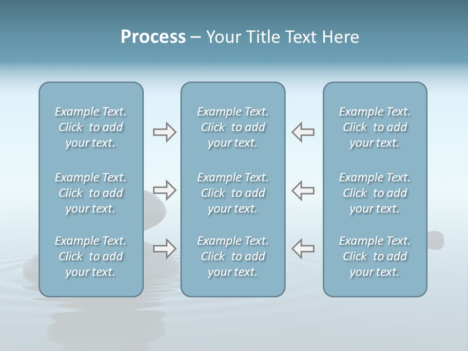 Meditation Reflection Water PowerPoint Template