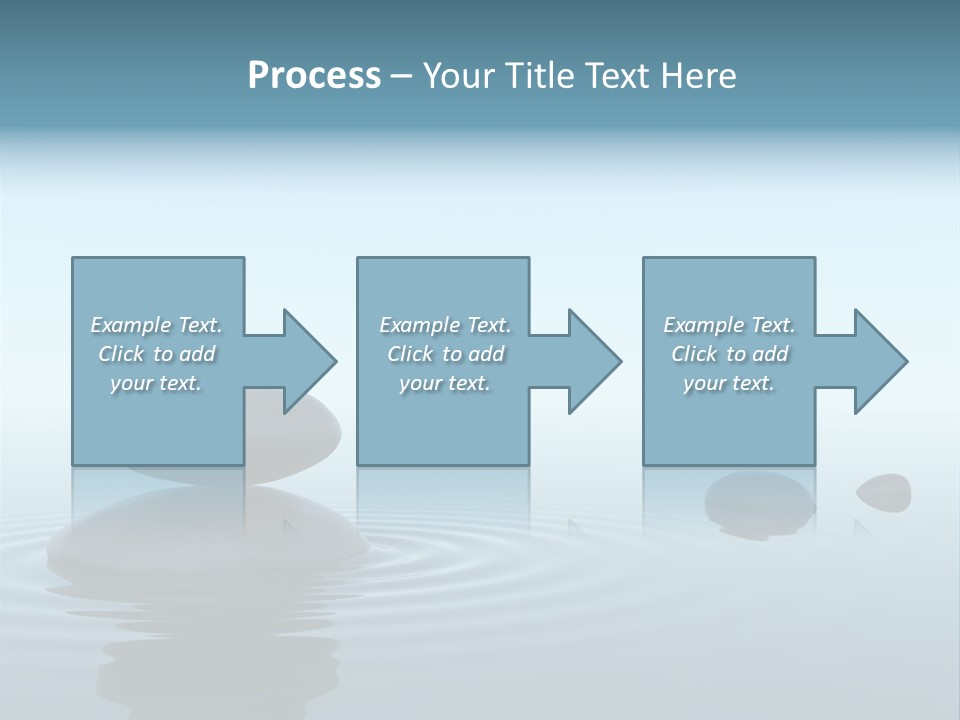 Meditation Reflection Water PowerPoint Template