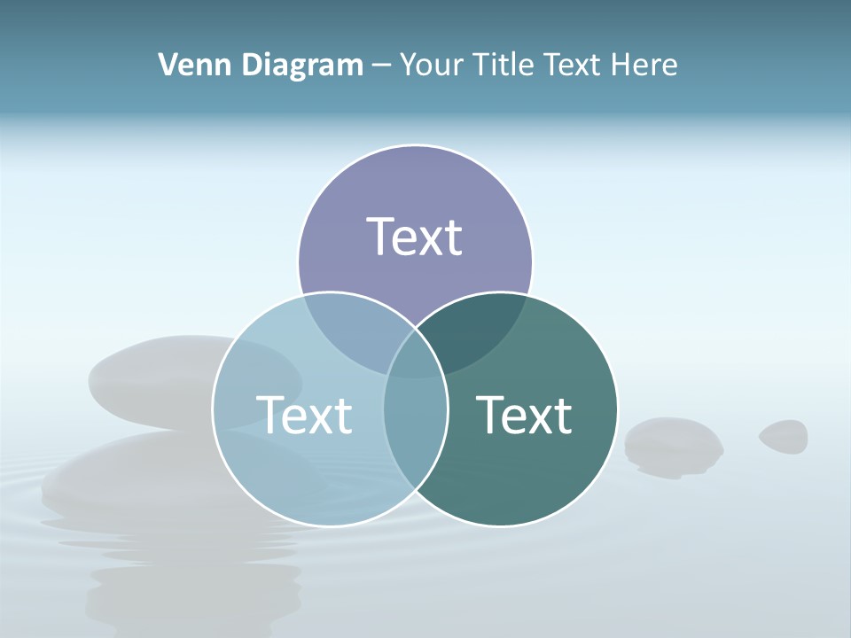 Meditation Reflection Water PowerPoint Template