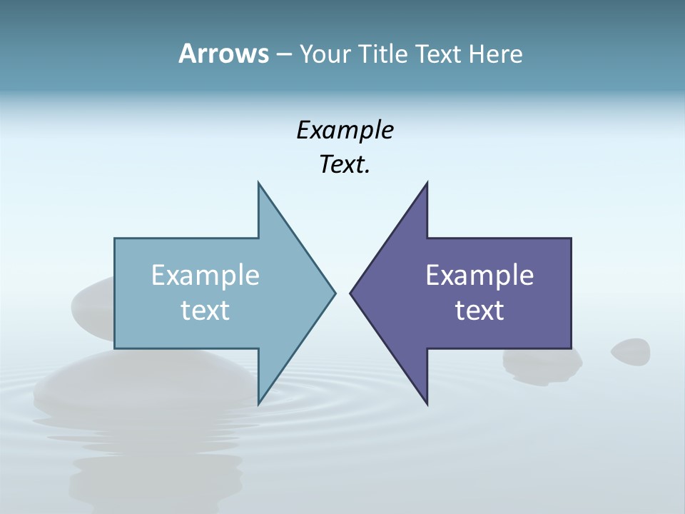 Meditation Reflection Water PowerPoint Template