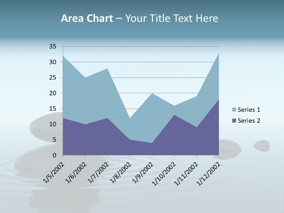Meditation Reflection Water PowerPoint Template