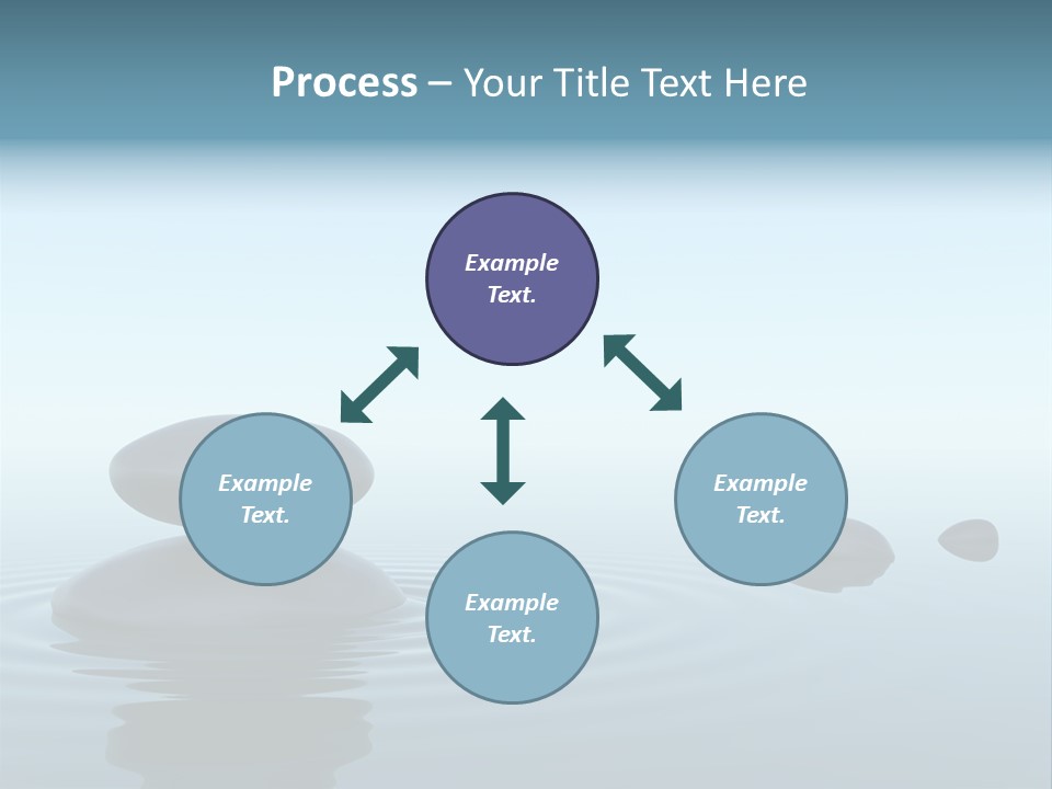 Meditation Reflection Water PowerPoint Template