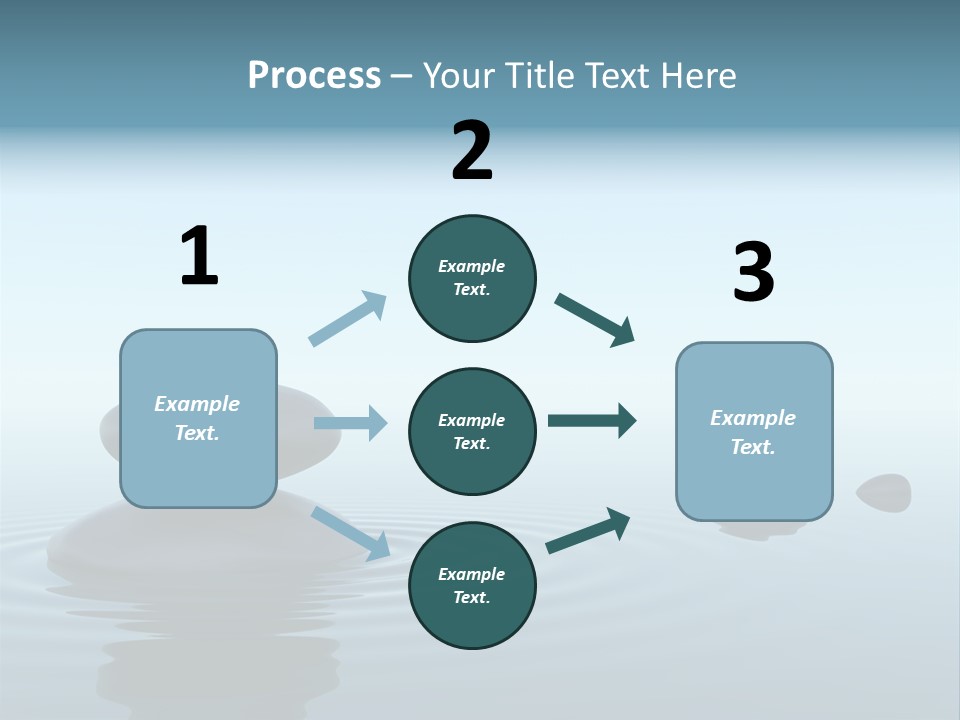 Meditation Reflection Water PowerPoint Template