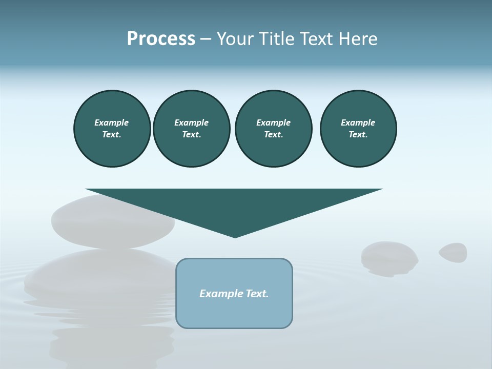 Meditation Reflection Water PowerPoint Template