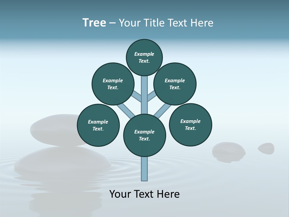 Meditation Reflection Water PowerPoint Template