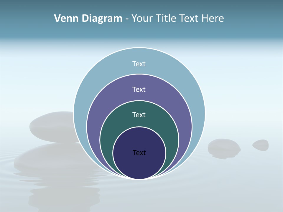 Meditation Reflection Water PowerPoint Template