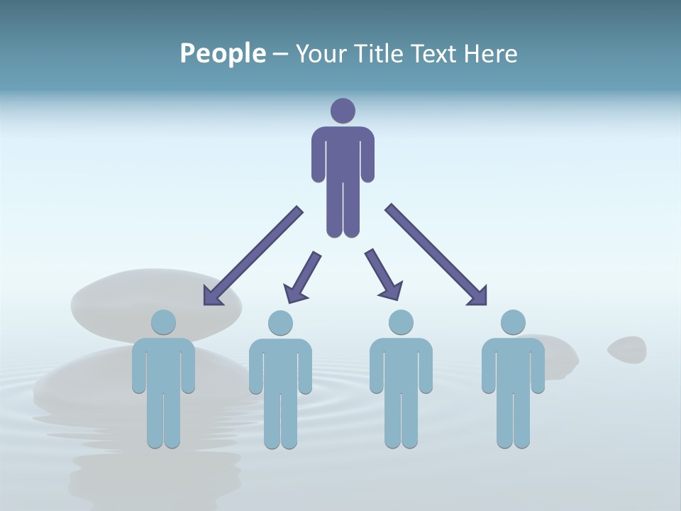 Meditation Reflection Water PowerPoint Template