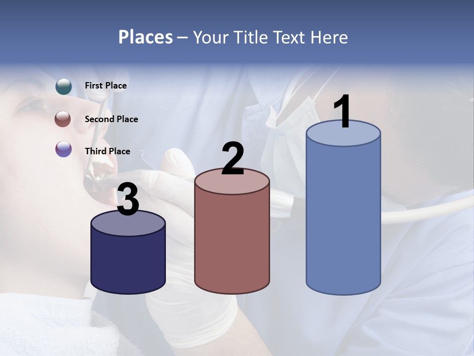 A Man Getting His Teeth Checked By A Dentist PowerPoint Template
