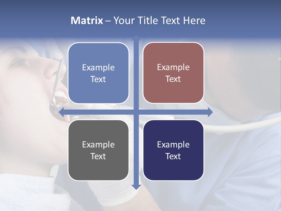 A Man Getting His Teeth Checked By A Dentist PowerPoint Template