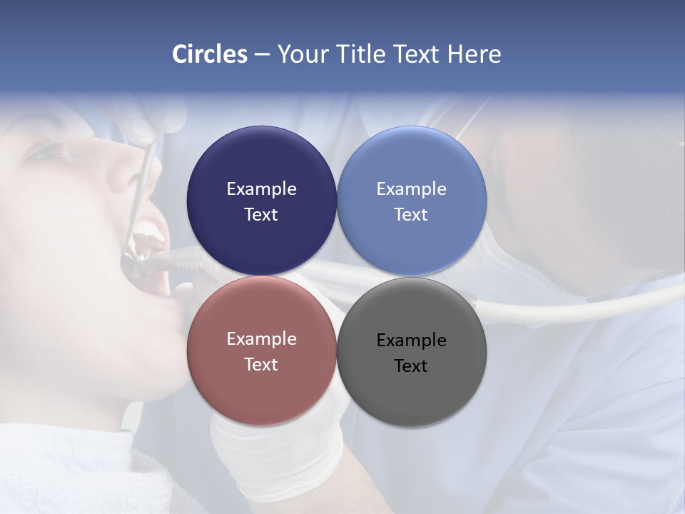 A Man Getting His Teeth Checked By A Dentist PowerPoint Template