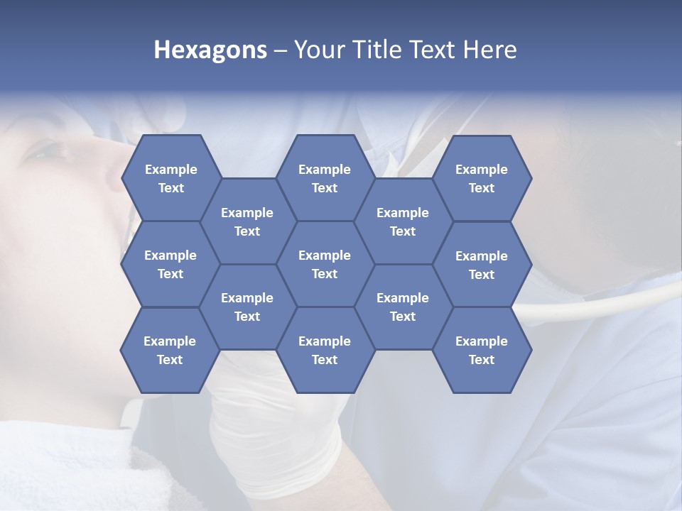 A Man Getting His Teeth Checked By A Dentist PowerPoint Template