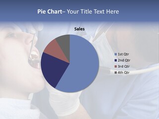 A Man Getting His Teeth Checked By A Dentist PowerPoint Template