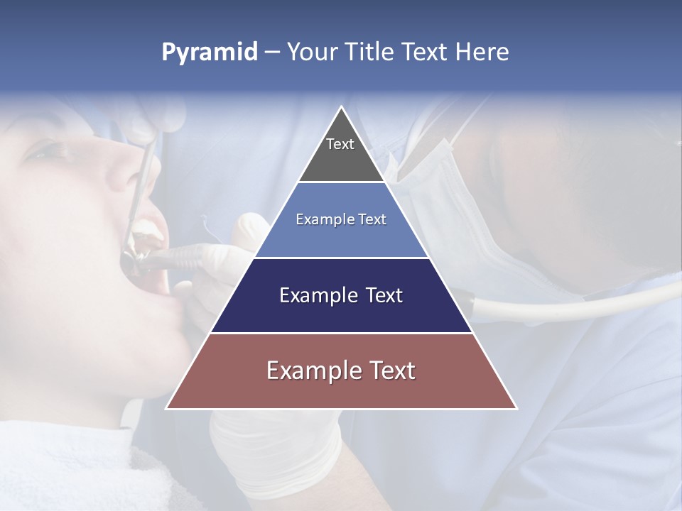 A Man Getting His Teeth Checked By A Dentist PowerPoint Template